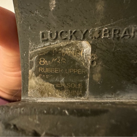 Lucky Brand Rhandi Rain Boots in Olive Green - Picture 5 of 11